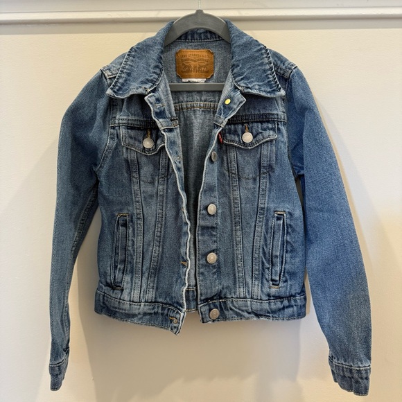 Levi's YOUTH Classic Blue Denim Jacket - Picture 1 of 4